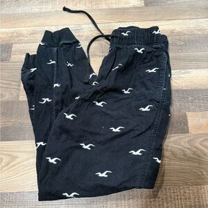 Hollister Gray Sleepwear with White Logo